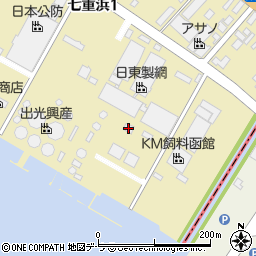 エア・ウォーター・ハローサポート株式会社 函館営業所周辺の地図