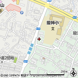 北海道函館市鍛治2丁目45-10周辺の地図