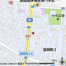 セキスイハイム株式会社　函館支店周辺の地図