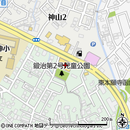 ＨｏｎｄａＣａｒｓ南北海道函館産業通店周辺の地図