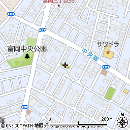 富岡町第四公園周辺の地図