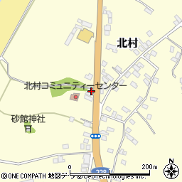 北海道檜山郡上ノ国町北村61-4周辺の地図