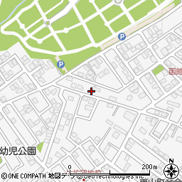 北海道函館市東山3丁目1-31周辺の地図