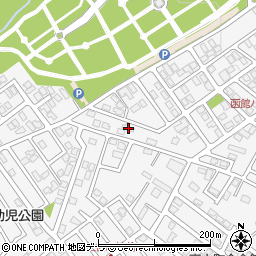 北海道函館市東山3丁目1-8周辺の地図