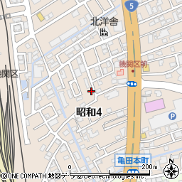 昭和第9街区公園周辺の地図