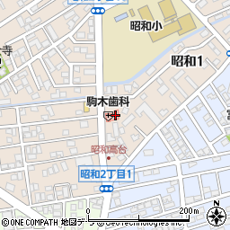 駒木歯科医院周辺の地図