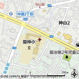 北海道函館市鍛治2丁目46-4周辺の地図