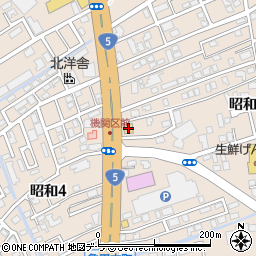 そば処陣屋 昭和店周辺の地図