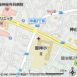 北海道函館市鍛治2丁目46-8周辺の地図