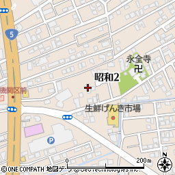 友和荘周辺の地図