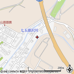 北海道函館市東山3丁目36-19周辺の地図