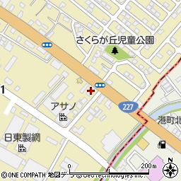 コスモ七重浜ＳＳ周辺の地図
