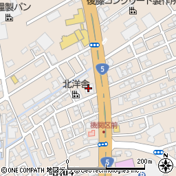 道南うみ街信用金庫亀田支店周辺の地図