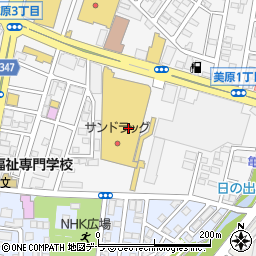 マッシモ　函館店周辺の地図
