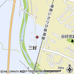 北海道北斗市三好3周辺の地図