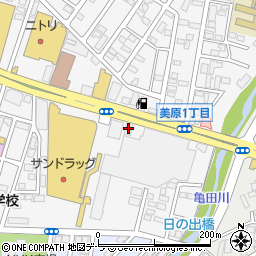 アニメイト　函館店周辺の地図