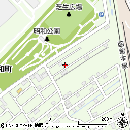 北海道函館市昭和町17-18周辺の地図