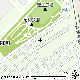 北海道函館市昭和町17-44周辺の地図