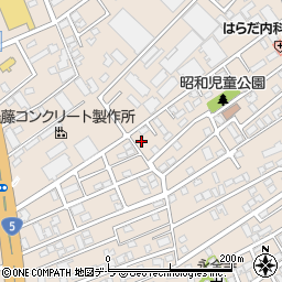 おそうじ本舗函館昭和店周辺の地図