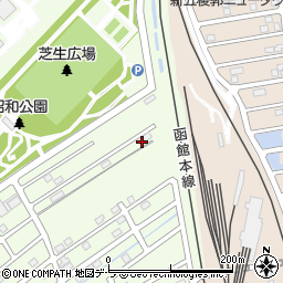 北海道函館市昭和町17-53周辺の地図