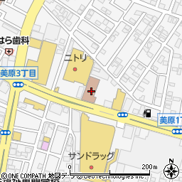 函館北郵便局周辺の地図