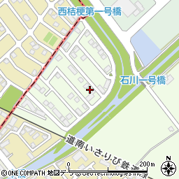 北海道函館市昭和町79-17周辺の地図