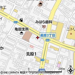 北海道銀行　函館支店住宅ローンプラザ函館周辺の地図