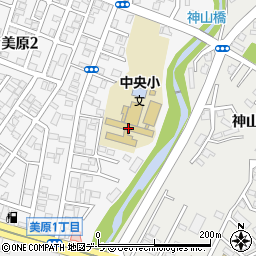 函館市立中央小学校周辺の地図