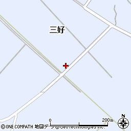 北海道北斗市三好129周辺の地図