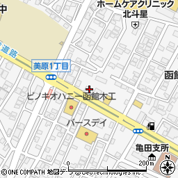 株式会社タダノ　函館営業所周辺の地図