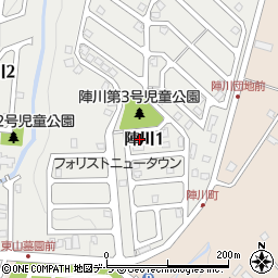 〒041-0837 北海道函館市陣川の地図