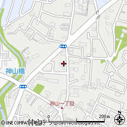 西堀病院　函館市地域包括支援センター・神山周辺の地図