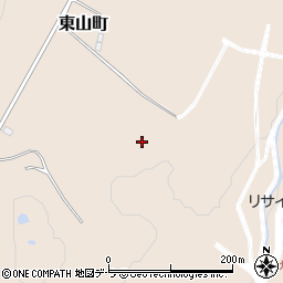 〒041-0834 北海道函館市東山町の地図