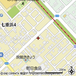 七重浜タウン薬局周辺の地図