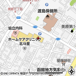 ラッキー周辺の地図