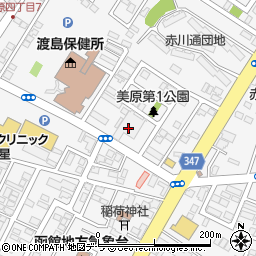 生活協同組合コープさっぽろ赤川店周辺の地図