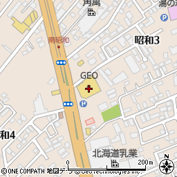 ゲオ函館昭和店周辺の地図