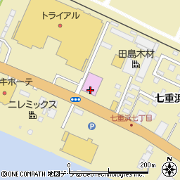 セイコーマート北斗七重浜店周辺の地図