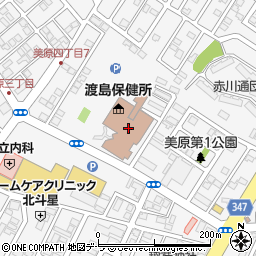 北海道教育庁渡島教育局　道立学校運営支援室周辺の地図