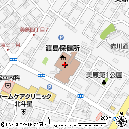 自治労北海道本部渡島地方本部周辺の地図