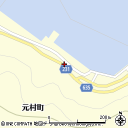 北海道函館市元村町145周辺の地図