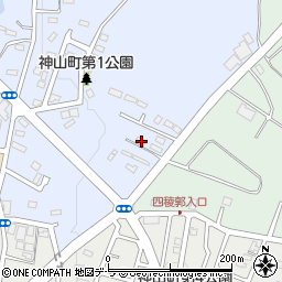 北海道函館市神山町276周辺の地図