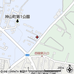 北海道函館市神山町276-1周辺の地図