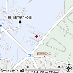 北海道函館市神山町276-7周辺の地図