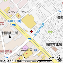 ほけんの窓口　函館店周辺の地図