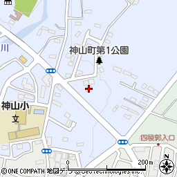 北海道函館市神山町259-2周辺の地図