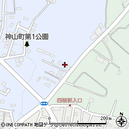 北海道函館市神山町278周辺の地図