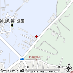 北海道函館市神山町278-1周辺の地図