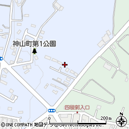 北海道函館市神山町278-11周辺の地図