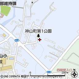 北海道函館市神山町257-12周辺の地図